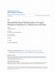 Research paper thumbnail of Microbubble-based model analysis of liquid breakdown initiation by a submicrosecond pulse