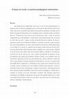 Research paper thumbnail of O negro na escola e as práticas pedagógicas antirracistas