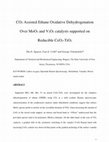 Research paper thumbnail of CO2 Assisted Ethane Oxidative Dehydrogenation over MoO3 and V2O5 Catalysts Supported on Reducible CeO2-TiO2