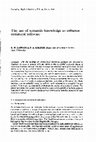 Research paper thumbnail of The use of semantic knowledge to enhance statistical software