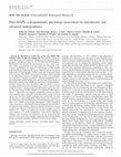 Research paper thumbnail of Phys-MAPS: a programmatic physiology assessment for introductory and advanced undergraduates