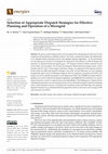 Research paper thumbnail of Selection of Appropriate Dispatch Strategies for Effective Planning and Operation of a Microgrid