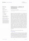 Research paper thumbnail of Fenfluramine: a plethora of mechanisms?