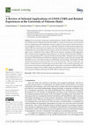 Research paper thumbnail of A Review of Selected Applications of GNSS CORS and Related Experiences at the University of Palermo (Italy)