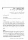 Research paper thumbnail of Vox y democracia liberal: una genealogía intelectual de la crítica nacionalpopulista a los partidos políticos