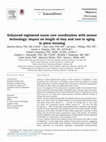 Research paper thumbnail of Enhanced registered nurse care coordination with sensor technology: Impact on length of stay and cost in aging in place housing