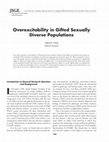 Research paper thumbnail of Overexcitability in Gifted Sexually Diverse Populations