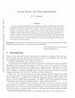 Research paper thumbnail of Group Theory and Mass Quantization