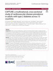 Research paper thumbnail of CAPTURE: a multinational, cross-sectional study of cardiovascular disease prevalence in adults with type 2 diabetes across 13 countries