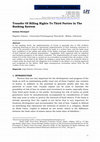 Research paper thumbnail of Transfer Of Billing Rights To Third Parties In The Banking System