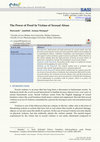 Research paper thumbnail of The Power of Proof In Victims of Sexsual Abuse