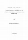 Research paper thumbnail of Text to context: an interpretation of suicide in selected plays of Soyinka, Rotimi and Ogunyemi