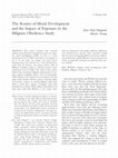 Research paper thumbnail of The Routes of Moral Development and the Impact of Exposure to the Milgram Obedience Study