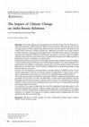 Research paper thumbnail of The Impact of Climate Change on India-Russia Relations