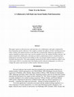 Research paper thumbnail of A Collaborative Self-Study into Social Studies Field Instruction