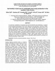 Research paper thumbnail of Soil fertility in land use for sustainable food crops production in the southern Côte d'Ivoire