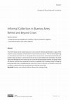 Research paper thumbnail of Informal Collection in Buenos Aires: Behind and Beyond Crises