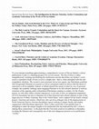 Research paper thumbnail of Special Issue Review Essay: The Intelligentsia In Dissent: Palestine, Settler-Colonialism and Academic Unfreedom in the Work of Steven Salaita