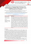 Research paper thumbnail of Optimization of Integrated Digital Marketing in The Marketing Strategy of MSME Culinary Tourism Centers (SWK) Wonorejo City of Surabaya