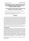 Research paper thumbnail of Caracterización de la percepción social de los riesgos ecológicos que afectan a un humedal marino costero/ Characterizing social perception of ecological risks affecting a coastal marine wetland