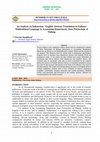 Research paper thumbnail of An Analysis on Indonesian—English Abstract Translation to Enhance Multicultural Language in Accounting Department, State Polytechnic of Malang