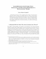 Research paper thumbnail of Campbell, F.A.K. (2005). Long Reigneth the Otterly Test: Genealogy and Sri Lankan Burghers in a 'postcolonial' world. The Australian Feminist Law Journal, 22: 89 – 105.  