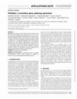 Research paper thumbnail of Application Note PathGen: A Transitive Gene Pathway Generator