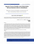 Research paper thumbnail of Ignacio Torres Giraldo como historiador del movimiento obrero colombiano