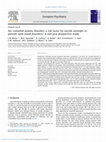 Research paper thumbnail of Are comorbid anxiety disorders a risk factor for suicide attempts in patients with mood disorders? A two-year prospective study