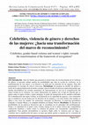 Research paper thumbnail of Celebrities, violencia de género y derechos de las mujeres: ¿hacia una transformación del marco de reconocimiento?