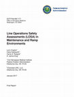 Research paper thumbnail of Line Operations Safety Assessments (LOSA) in Maintenance and Ramp Environments