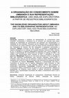 Research paper thumbnail of A Organização do Conhecimento sobre Umbanda e sua representação bibliográfica: uma análise exploratória a partir de registros bibliográficos