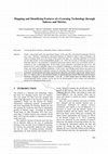 Research paper thumbnail of Mapping and Identifying Features of e-Learning Technology through Indexes and Metrics