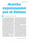 Research paper thumbnail of Marcha experimental por el Pirineo