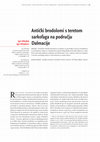 Research paper thumbnail of Antički brodolomi s teretom sarkofaga na području Dalmacije