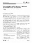 Research paper thumbnail of Reactive oxygen species mediated improvement in vigour of static and pulsed magneto-primed cherry tomato seeds