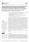 Research paper thumbnail of The Role of Mock Reviewing Sessions in the National Research Mentoring Network Strategic Empowerment Tailored for Health Equity Investigators: A Randomized Controlled Study