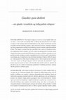 Research paper thumbnail of Gaudeo quia dedisti – om glæde i israelitisk og tidlig jødisk religion