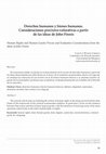 Research paper thumbnail of Derechos humanos y bienes humanos: consideraciones precisivo-valorativas a partir de las ideas de John Finnis