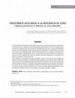 Research paper thumbnail of Trastornos Asociados a la Deficiencia de Yodo. Vigilancia permanente es deficitaria en zonas vulnerables