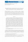 Research paper thumbnail of Humpback whale song hierarchical structure: Historical context and discussion of current classification issues