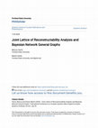 Research paper thumbnail of Joint Lattice of Reconstructability Analysis and Bayesian Network General Graphs