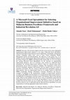 Research paper thumbnail of A Microsoft Excel Spreadsheet for Selecting Organisational Improvement Initiatives based on Malaysia Business Excellence Framework and Industrial Revolution 4.0