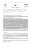 Research paper thumbnail of Integration the 6th category Business Excellence Framework, the 8th clause ISO 9001:2015 and the 6th category KPKU Indonesia Framework