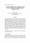 Research paper thumbnail of Towards Explainable and Language-Agnostic LLMs: Symbolic Reverse Engineering of Language at Scale