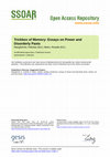 Research paper thumbnail of Trickbox of Memory : Essays on Power and Disorderly Pasts