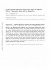 Research paper thumbnail of Exploiting the quantile optimality ratio in finding confidence intervals for quantiles