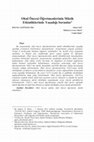 Research paper thumbnail of Okul Öncesi Öğretmenlerinin MüzikEtkinliklerinde Yaşadığı Sorunlar