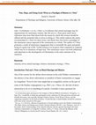 Research paper thumbnail of Fear, Hope, and Doing Good: Wives as a Paradigm of Mission in 1 Peter