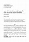 Research paper thumbnail of Covid -19 Pandemi Sürecinde 14 Kuralın Türk İşaret Dili Çevirileri Üzerine Bir İnceleme